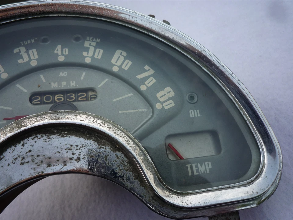 Velocímetro FORD ANGLIA 100E SPEEDO perfecto popular aire acondicionado Foto 3 de 4