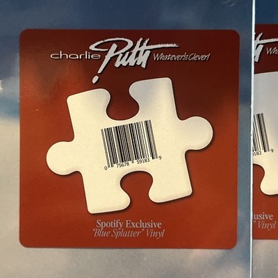 Charlie Puth Whatever s Clever Vinyl Spotify Fans First /1000 Blue Splatter