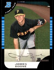James Boone 2005 Bowman Draft Picks & Prospects #BDP51 Pirates MLB READ
