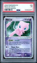 Mew ex 88/92 EX Legend Maker Ultra Rare Holo