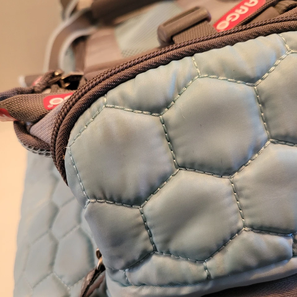 Transportador de mascotas ARGO By Teafco pequeño/mediano azul acolchado aprobado por la aerolínea Foto 4 de 4