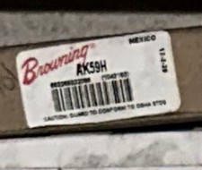 BROWNING AK59H Single Groove V-BELT PULLEY NOS NIB