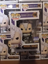 Funko Pop! Vinyl: Black Clover Nozel Silva 1160 Limited Edition New, Damaged Box