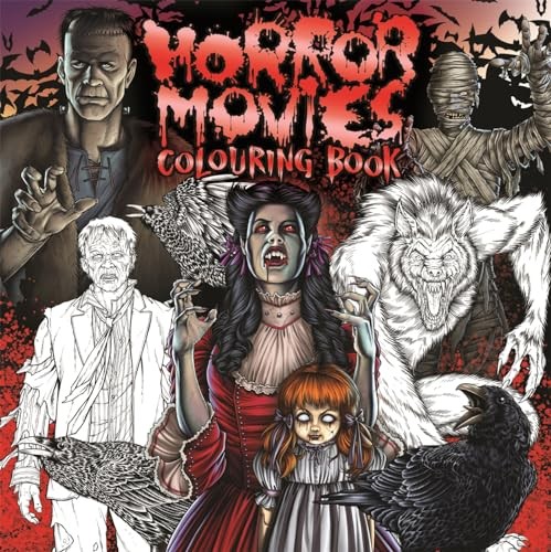 Horror Movies Colouring Book Igloo Books Ltd - Image 2
