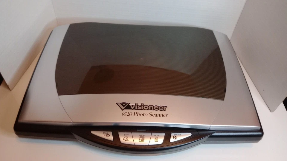VISIONEER ONE TOUCH 9520 USB 2.0 PHOTO SCANNER 4800x9600 DPI COMPATIBLE - Image 3 of 4
