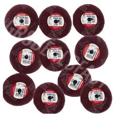 3M 07443 Scotch-Brite Roloc General Purpose 7443 Scuffing Wheel 4 inch (QTY 10)