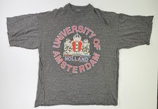 University of Amsterdam Holland Crest T Shirt...