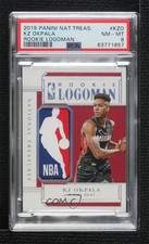 2019 Panini National Treasures Rookie 5/5 KZ Okpala #RL-KZO PSA 8 Logoman 11oq