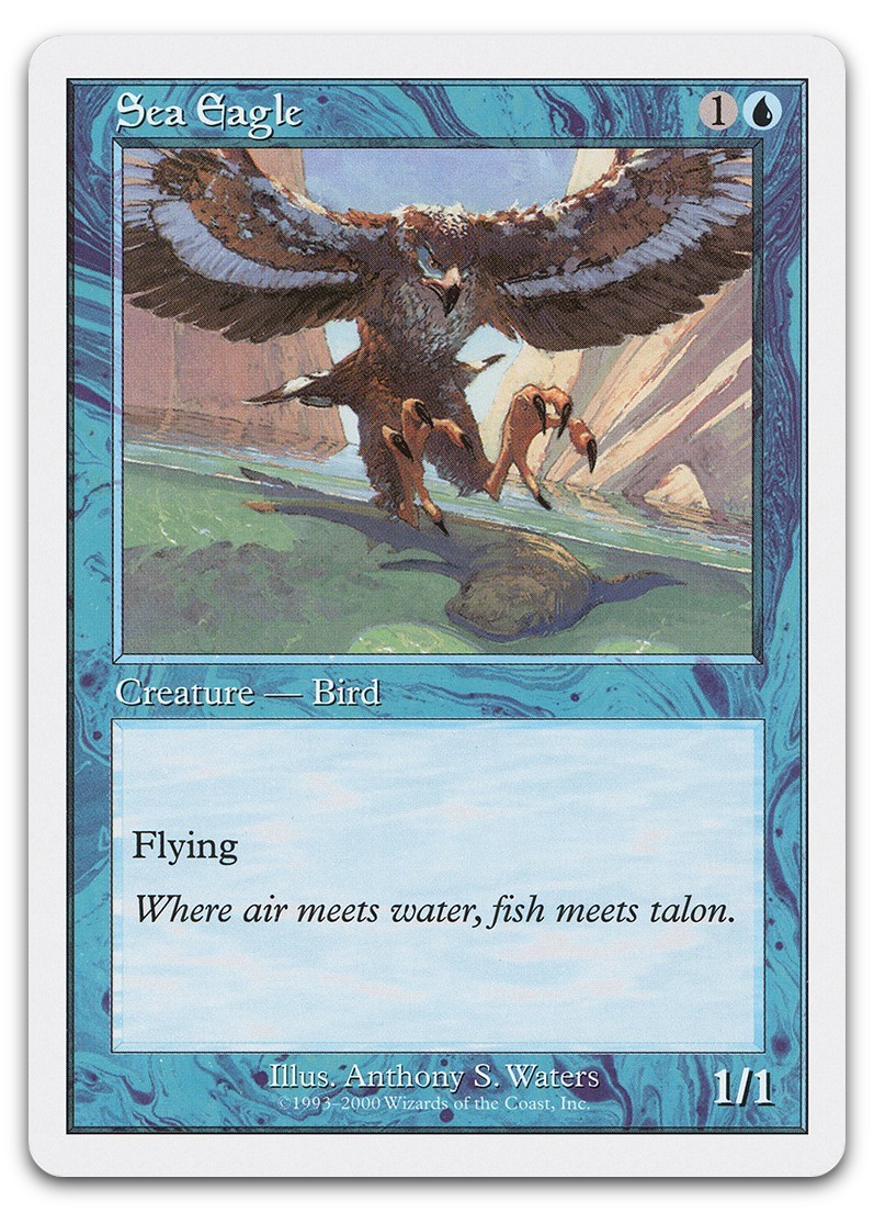 Sea Eagle (NM) Starter 2000 S00 Magic MTG