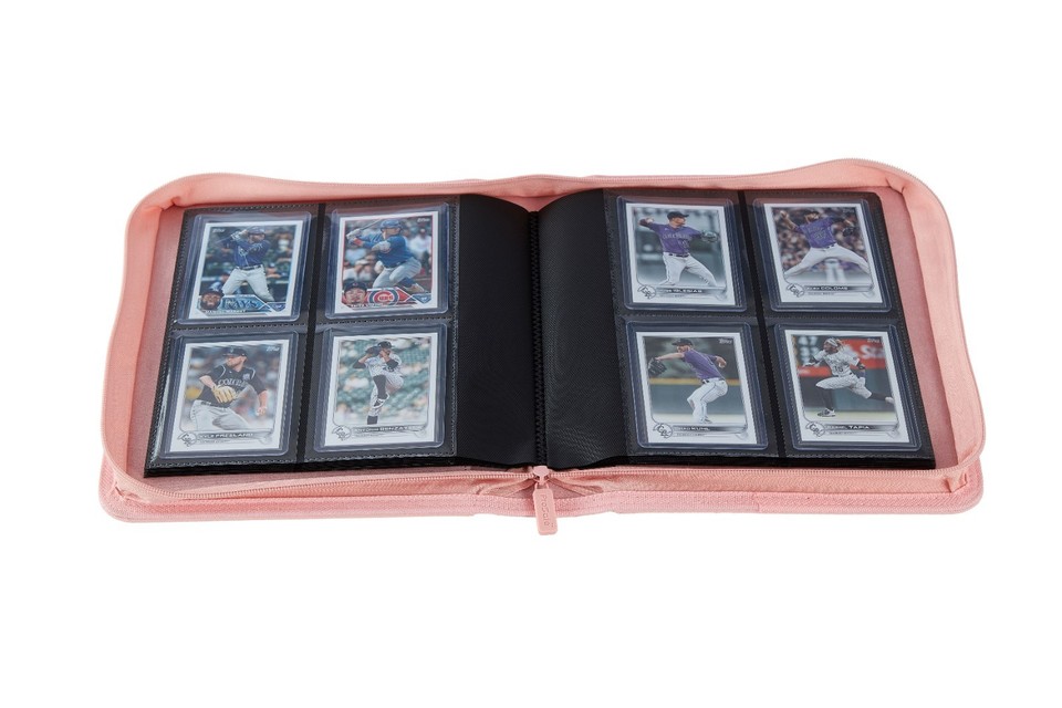 ProSafe Premium Top Loader Card Binder 4 pockets zippered 128 Cards New ...