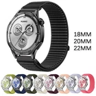 Nylon Watch Strap for Garmin Huawei Watch GT4 Watch Band 18mm 20mm 22mm Bracelet