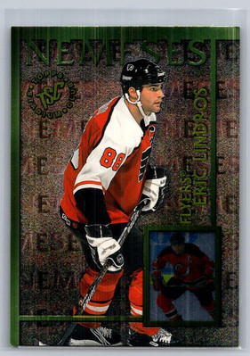 1995-96 Stadium Club #N1 Eric Lindros / Scott Stevens Nemeses Members Only