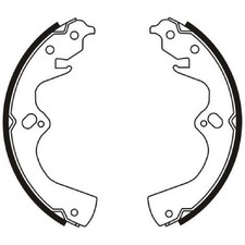 Bremsbacken-Satz hinten für KIA Retona FK Sportage K00 | 469204