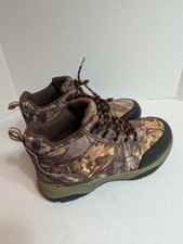 Ozark Trail Youth Hiking Trail Boots Camo Camouflage Size 6 Kids Lace Up Hunting