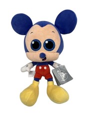 Disney Parks Plush Mickey Mouse Animation 12" Blue Big Sparkle Eyes New W/Tag