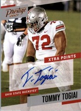 2021 Chronicles Draft Picks Prestige Xtra Points Bronze #15 Tommy Togiai Auto FB