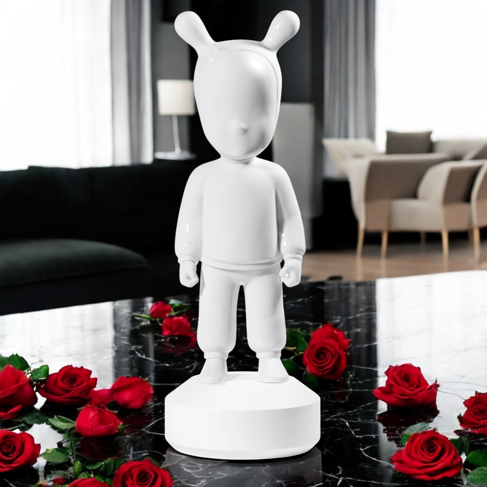 Lladro The White Guest Figurine - Large Model SKU: 01007277