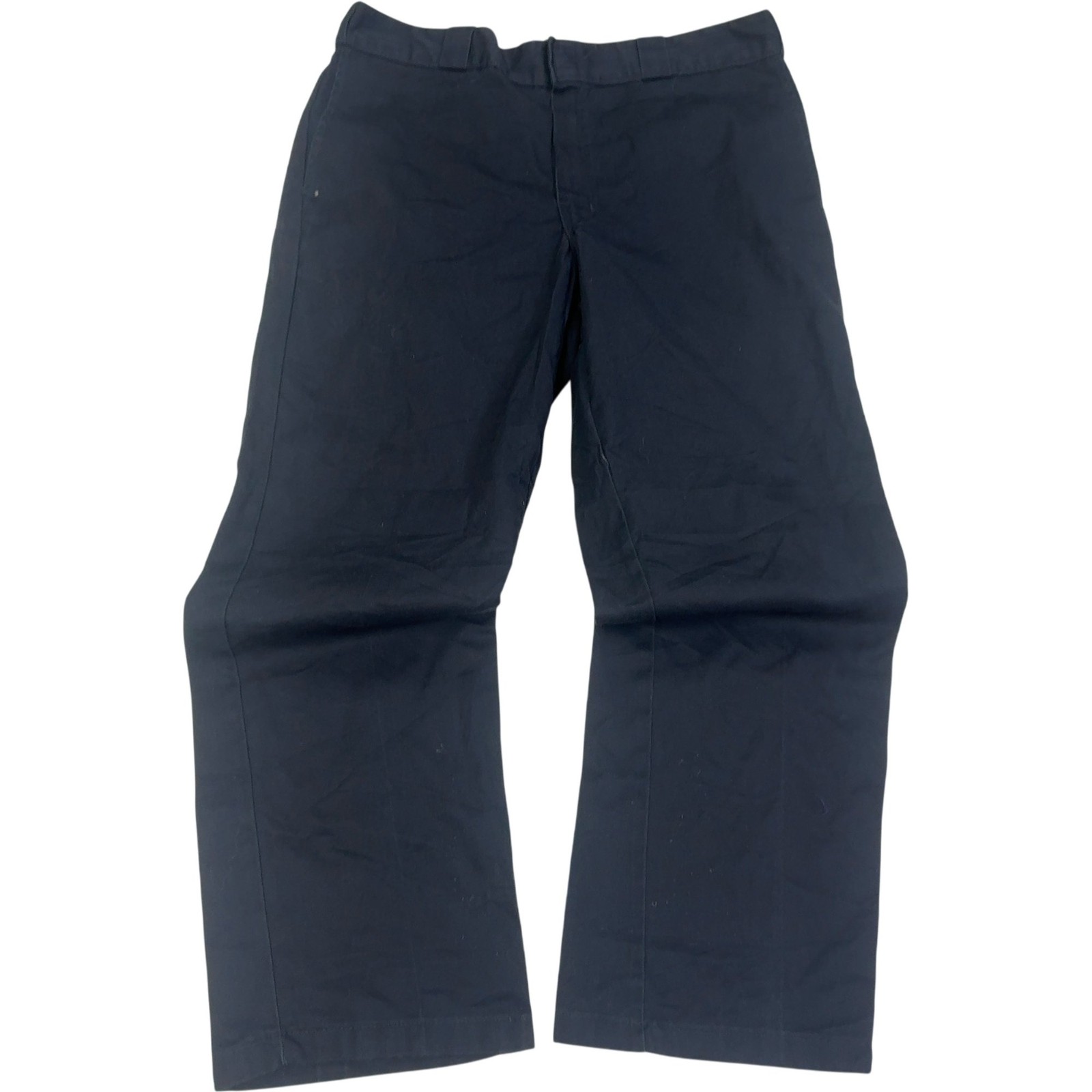 Dickies 874 Work Trousers Mens W36 L30 Relaxed Fit Straight Leg Navy Blue image 2