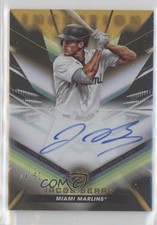 2023 Bowman Inception Auto Gold Foil 14/50 Jacob Berry #BPA-JB Auto ca0