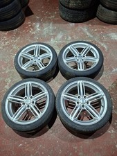 AUDI A3 S3 SET OF 18" ALLOY WHEELS & TYRES AFTERMARKET OF 8P0601025BH 225/40/R18