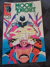Moon Knight #36 (Marvel 1984) 🔑 1st Meeting Dr. Strange x Moon Knight FN/VF+ 🔥