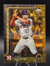 2025 Topps Gilded Jose Altuve Refractor #06/75 refractor paralle 🔥 - Ultra-low