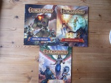 Pathfinder 1st ed RPG: Campaign Settings 3 Book Bundle Deal. Softcover. VGC