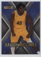 2022-23 Wild Card Matte Draft X-Plode Silver - Purple X /15 Davion Mitchell 6o3