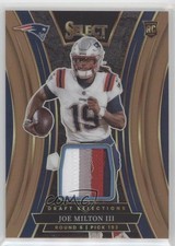 2024 Select Draft Selection Memorabilia Copper Prizm 14/49 Joe Milton III 0rd2