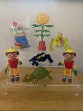 7 x McDonald's 2002 Bill and Ben The Flower Pot Men Mixed Toy Figures one BNIP