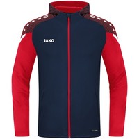 Jako Kapuzenjacke Performance - Marine/Rot /Gr: 34