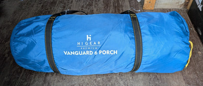 Hi Gear Vanguard 6 Veranda Markisenverlängerung 6000 mm wasserdicht blau
