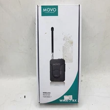 Movo 12-Channel VHF Wireless Receiver for WMX-7 Microphone System WMX-7-RX