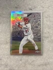 2025 Topps Chrome Platinum Double Header #55DH-18 Mike Trout Nolan Ryan Angels