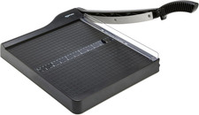 Paper Trimmer Cutter for Office and Crafts, Heavy-Duty, Portable Guillotine Pape