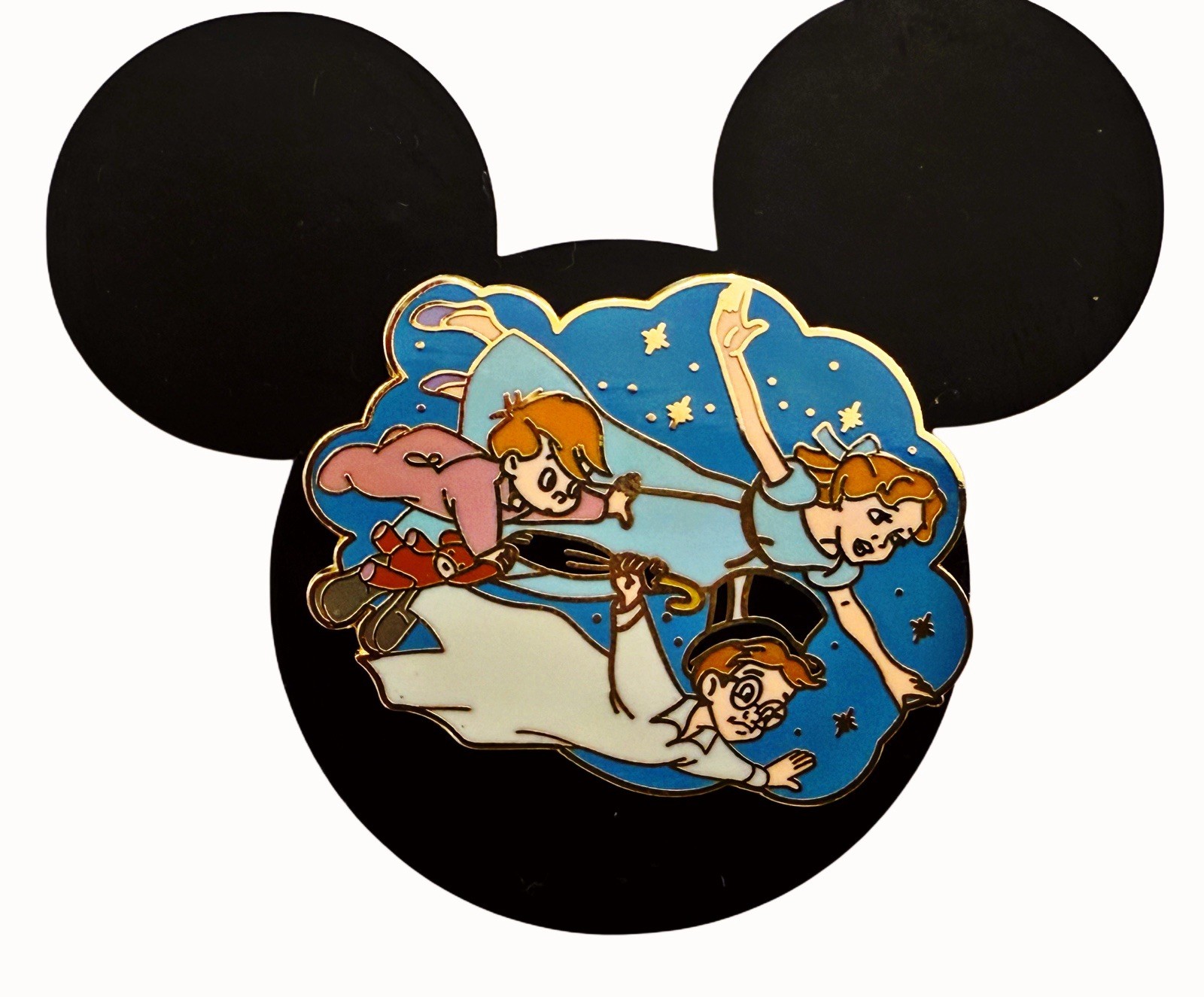 DISNEY 2001 PIN-WENDY, JOHN & MICHAEL YOU CAN FLY, YOU CAN FLY, YOU CAN FLY 3315