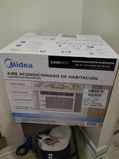 Midea MAW05M1WWT 5000BTU 115V Mechanical Room Air Conditioner - White