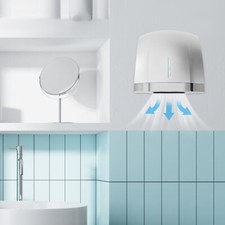 Automatic Hand Dryer 1800W High Speed Hot Air Wiper for Commercial Home Bathroom