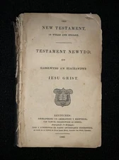 The New Testament in Welsh and English 1840 Samuel Collingwood