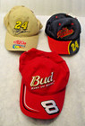 Lot Of 3 Vintage NASCAR Snapback Hats Dale Earnhardt Jr. and Jeff Gordon — photo 1