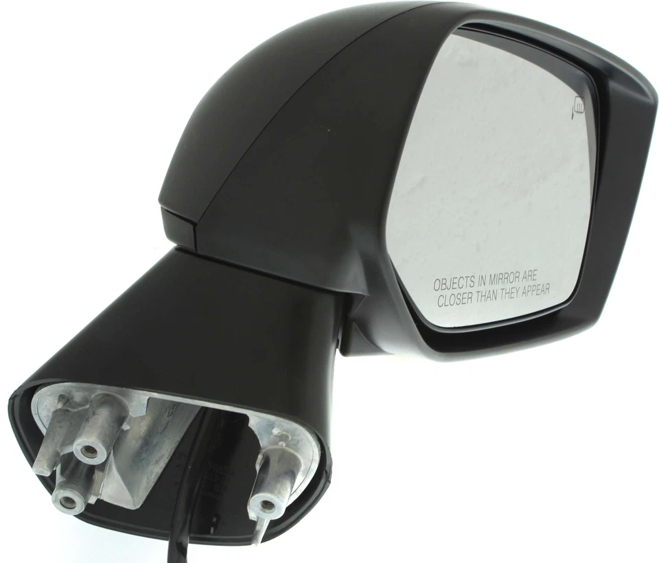 Pintura de espejo retrovisor eléctrico para Subaru WRX 15-21 a juego negro con calor sin R Foto 3 de 4