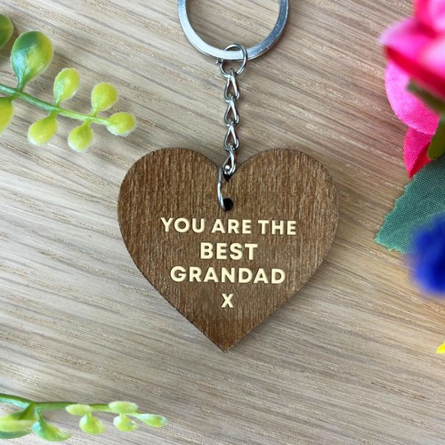 Grandad Gifts Keyring Fathers Day Present Grandad Birthday Gifts Thank You Gift - Picture 5 of 7