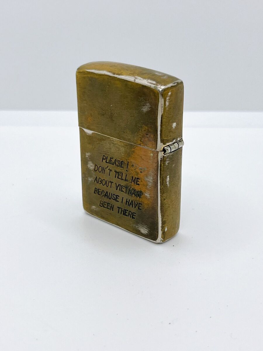 Vintage Vietnam War ZippoLighter 1969-70 Khe Sanh Unique Vintage Vietnam War ZippoLighter 1969-70 Khe Sanh Unique
