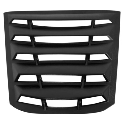 For Corvette C6 2005-2013 Black ABS Rear & Side Window Louver Cover Sun Shade