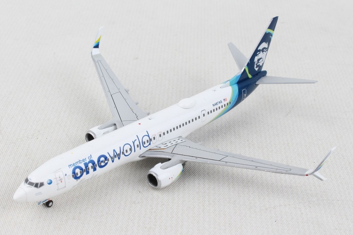 アラスカ航空 OneWorld 737-900ER GeminiJets 4K] Gemini 200 Alaska Airlines 737-900ER One World Livery