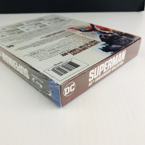 SUPERMAN 80TH ANNIVERSARY COLLECTION BLU RAY SET NEW SEALED - Imagen 7 de 8