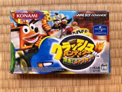 Crash Bandicoot Explosion Nitro Kart Game Boy Advance software