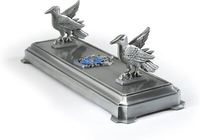The Noble Collection Harry Potter Ravenclaw Zauberstabständer - 8 Zoll 20 cm silberfarben