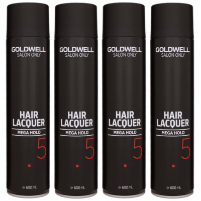 Goldwell Hair Lacquer 4 x 600 ml Haarlack extra starker Halt Set
