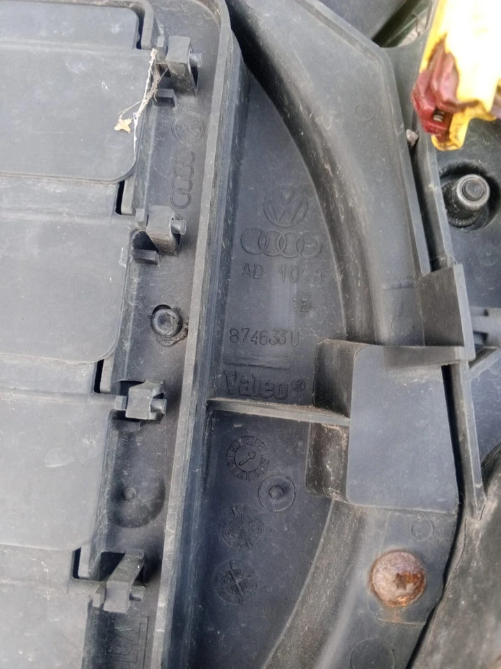 RAD PACK Audi A4 S4 B7 8E 8H 2006 Diesel radiator + cooling fan 874633U REM6016 - Image 4 of 4